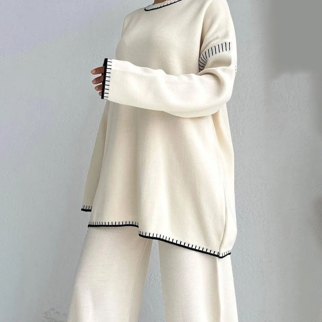 Damer Relaxed-Fit Stickset Mirla-Eva Jonsson