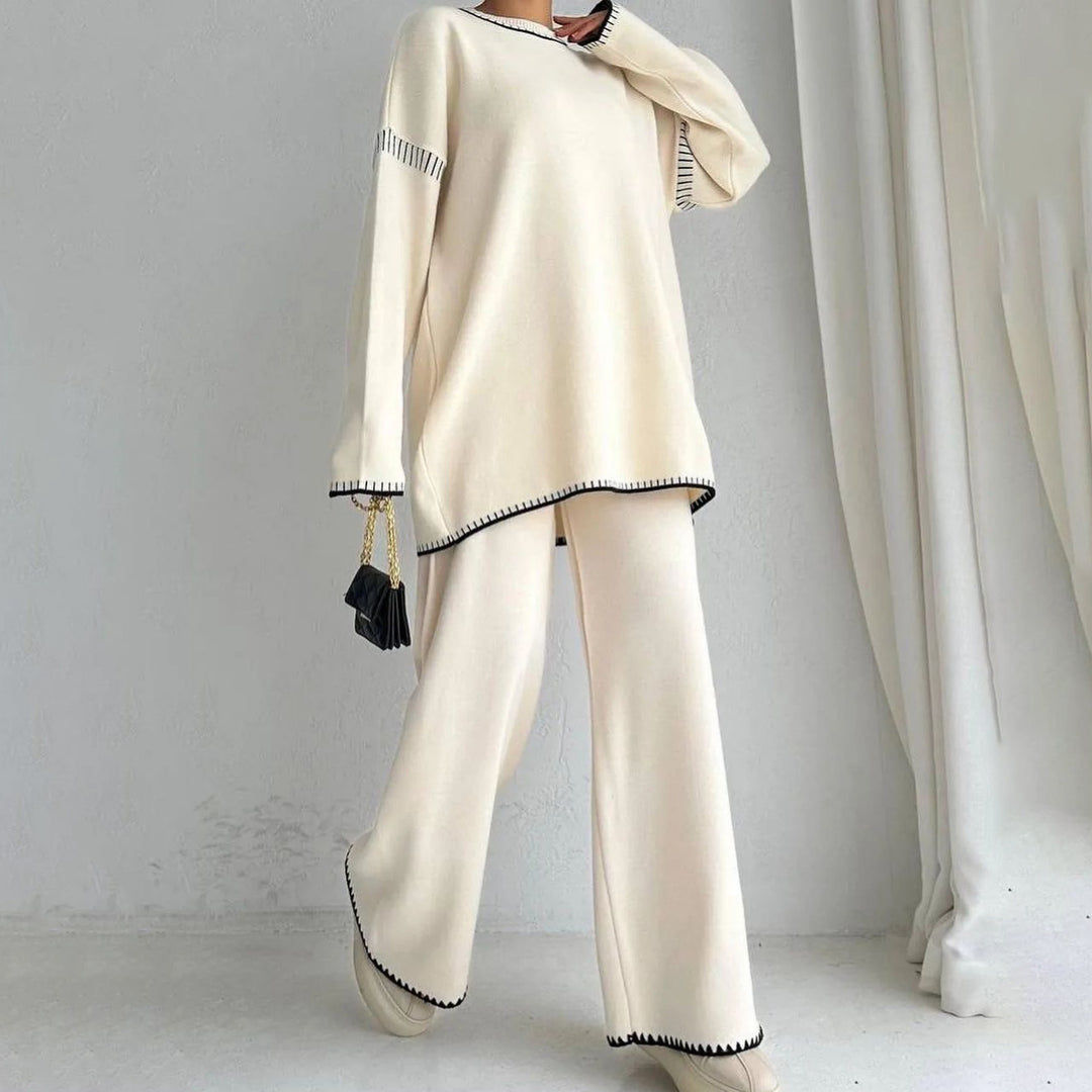 Damer Relaxed-Fit Stickset Mirla-Eva Jonsson