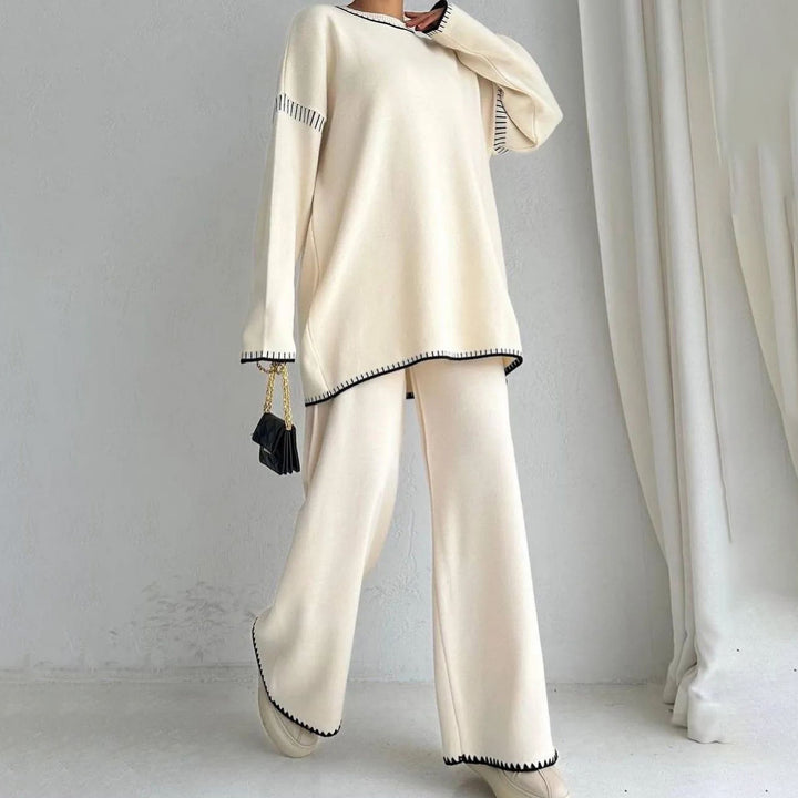 Damer Relaxed-Fit Stickset Mirla-Eva Jonsson