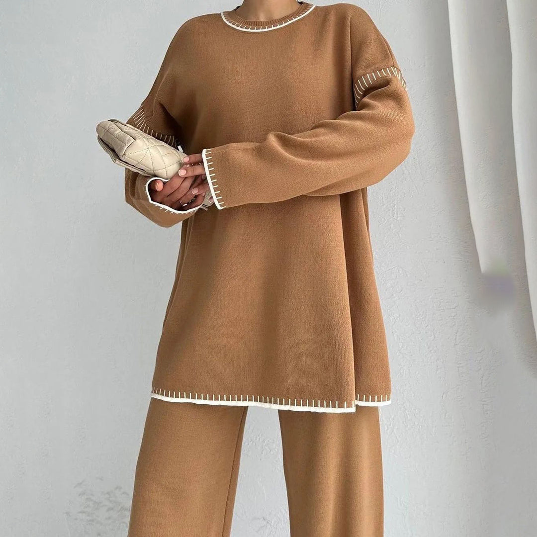 Damer Relaxed-Fit Stickset Mirla-Eva Jonsson