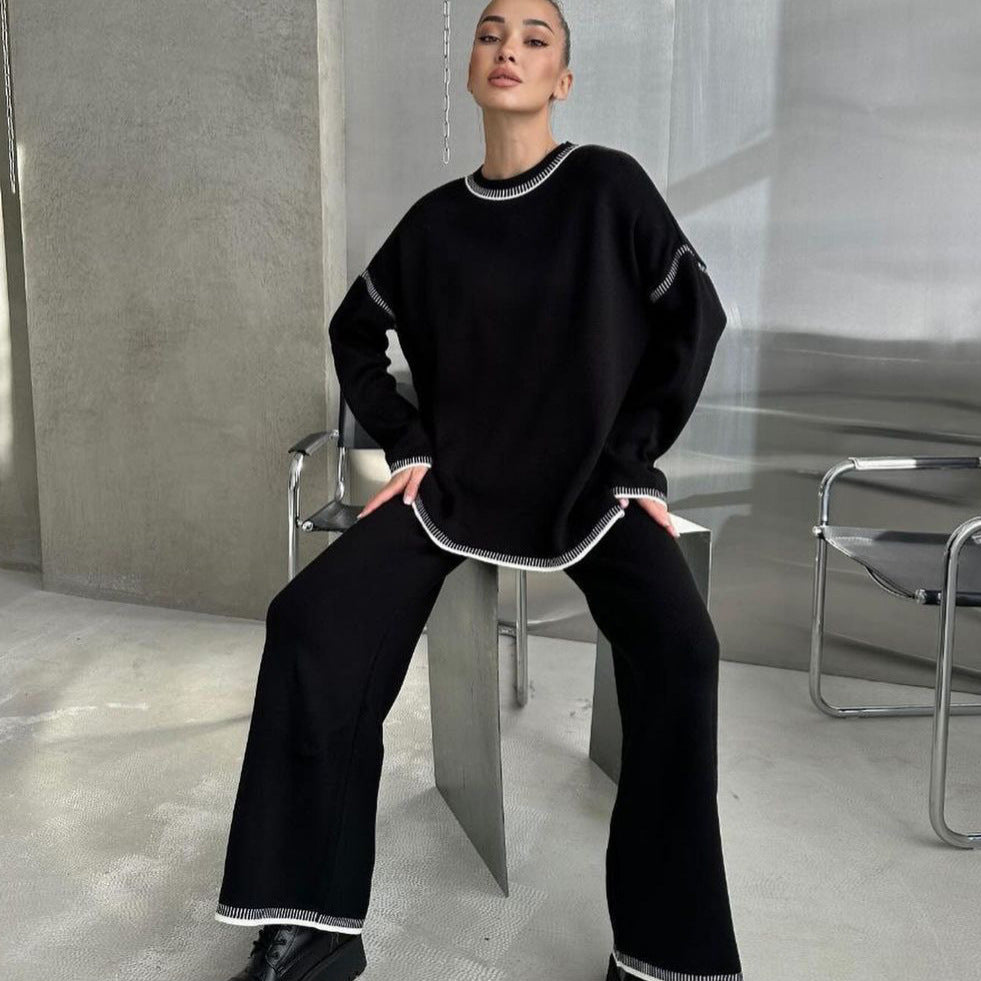 Damer Relaxed-Fit Stickset Mirla-Eva Jonsson