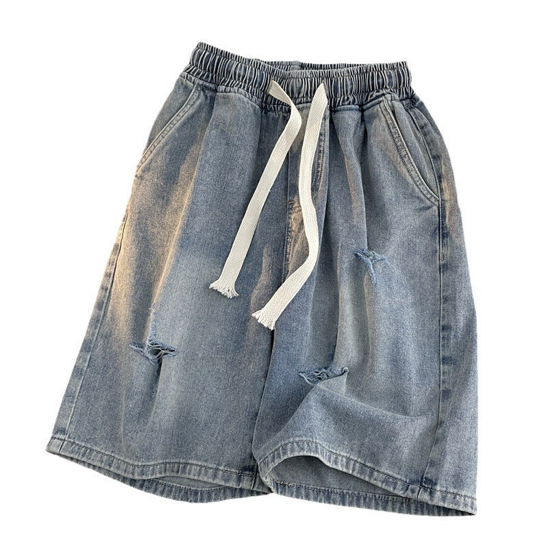 Damer Rivna Denim Bermuda Shorts Mirla-Eva Jonsson