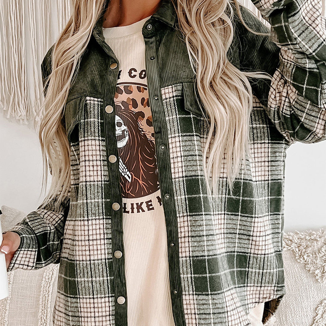 Damer Rutig Overshirt Mirla-Eva Jonsson