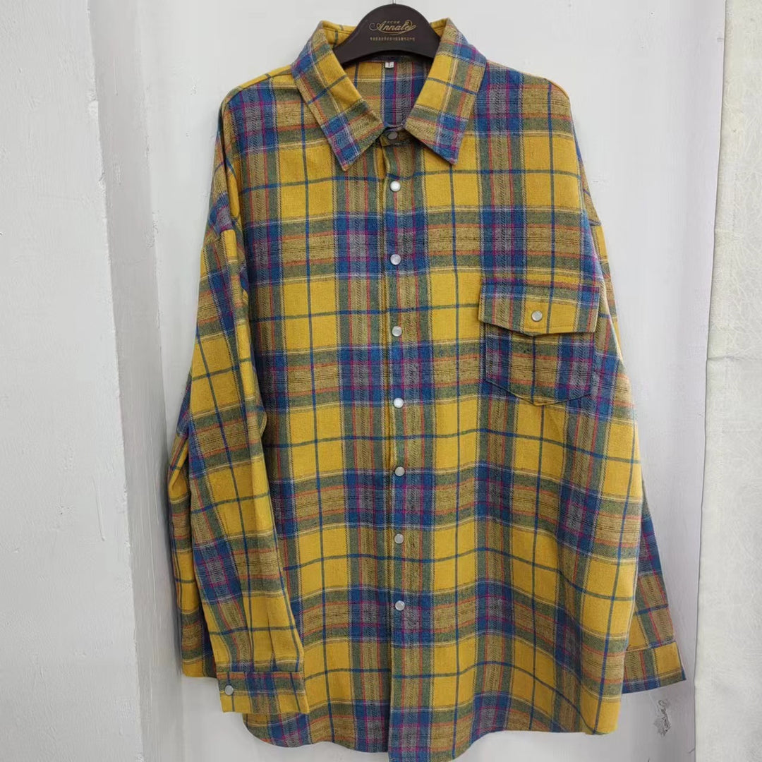 Damer Rutig Overshirt Mirla-Eva Jonsson