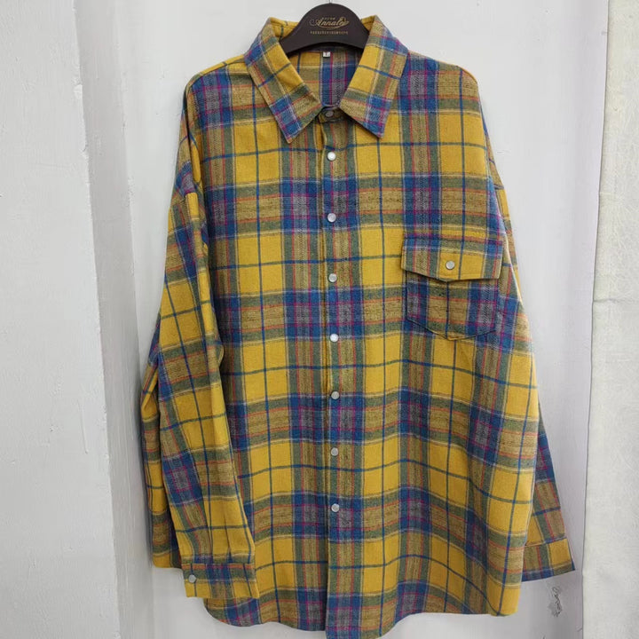 Damer Rutig Overshirt Mirla-Eva Jonsson