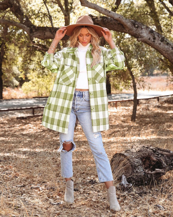 Damer Rutig Oversized-Jacka Mirla-Eva Jonsson