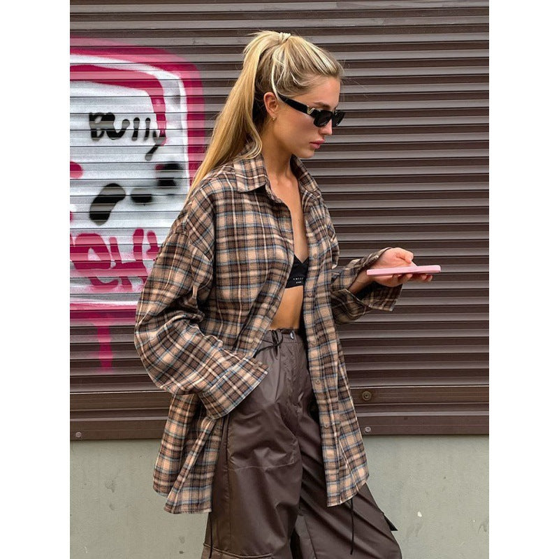 Damer Rutigt Overshirt Mirla-Eva Jonsson