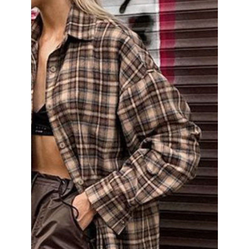 Damer Rutigt Overshirt Mirla-Eva Jonsson