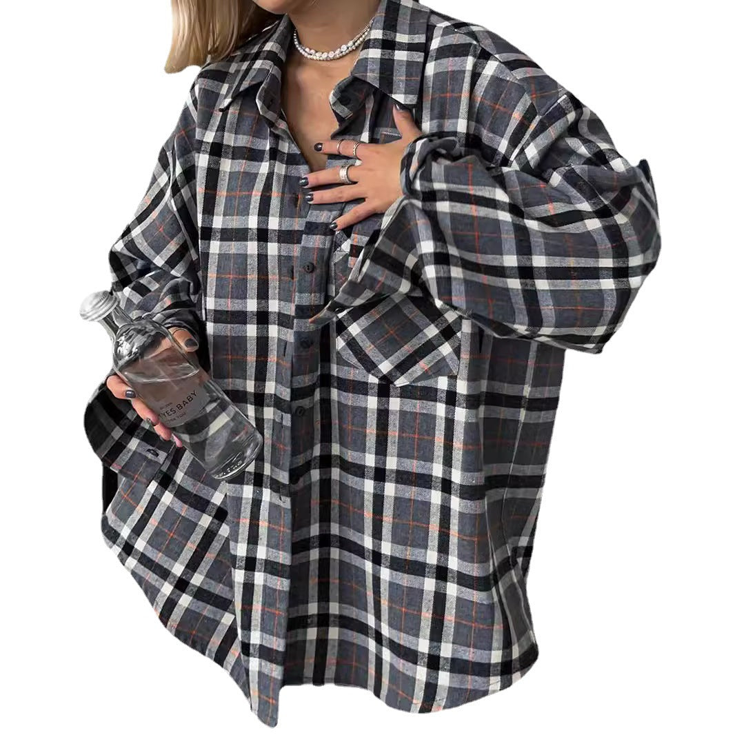 Damer Rutigt Overshirt Skjortblus Mirla-Eva Jonsson