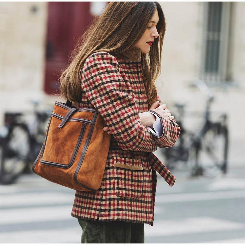 Damer Rutigt Oversized-Jacka Mirla-Eva Jonsson
