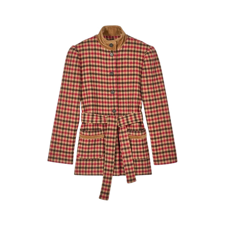 Damer Rutigt Oversized-Jacka Mirla-Eva Jonsson