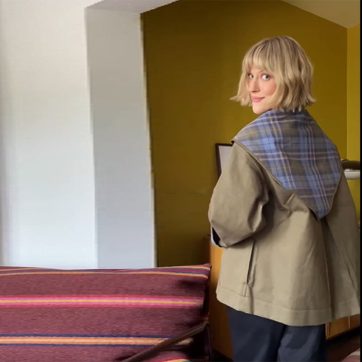 Damer Rutigt Större Blazer Mirla-Eva Jonsson