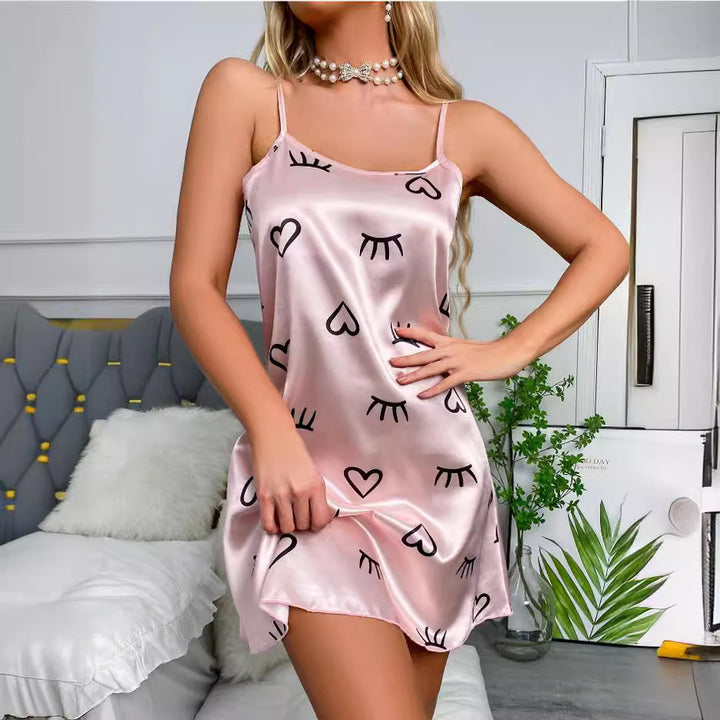 Damer Satin Nattlinne Mirla-Eva Jonsson