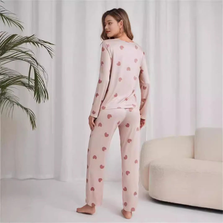 Damer Satin Pyjamapakke Mirla-Eva Jonsson