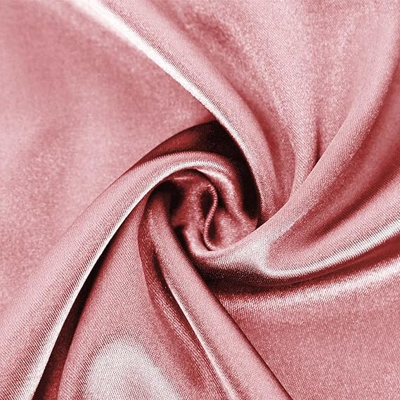 Damer Satin T-shirt med Elegant Vattenfallsutskärning och Enkla Detaljer Mirla-Eva Jonsson
