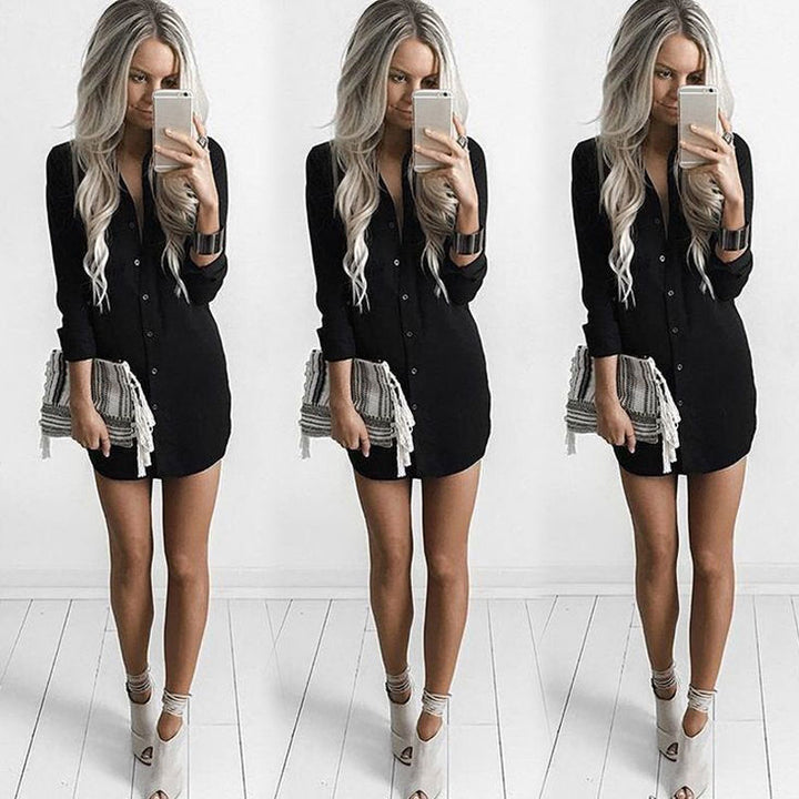 Damer Skjortklänning Eva Jonsson-Eva Jonsson