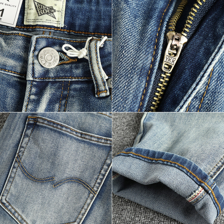 Damer Slim-Fit Jeans med avslappnade fransar Mirla-Eva Jonsson