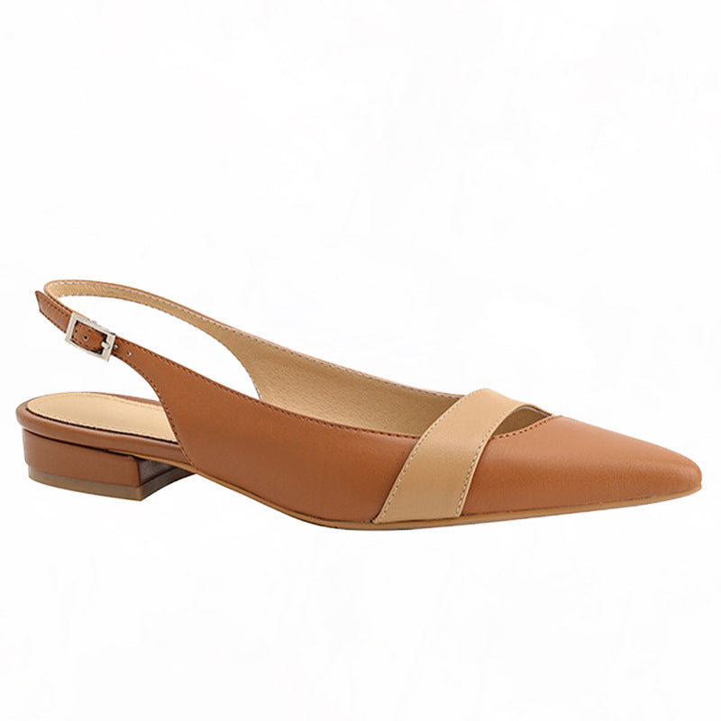 Damer Slingback Pumps med Modern Cut-Out-design och Elegant Spetsfotbädd Mirla-Eva Jonsson