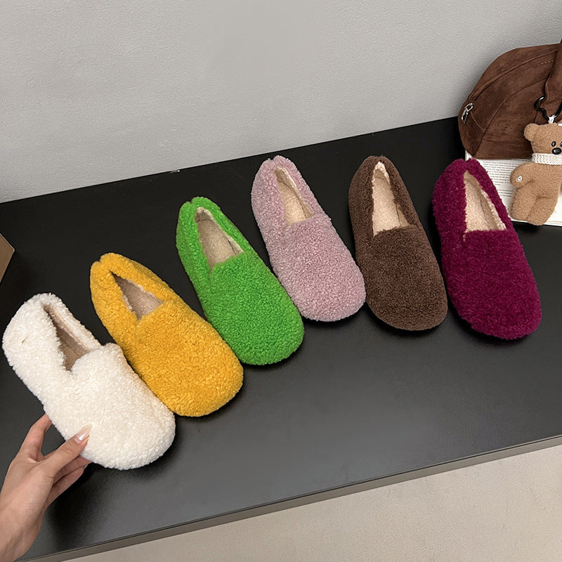 Damer Småning Fleece tofflor i högkvalitativ plyschmaterial Mirla-Eva Jonsson