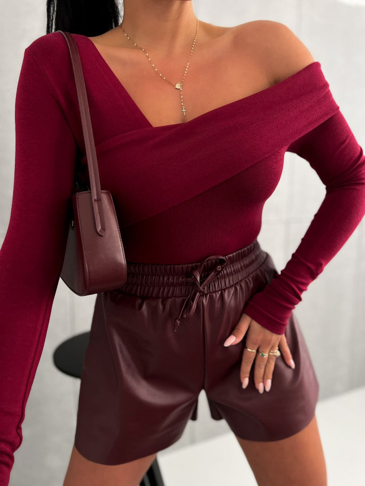 Damer Snygg Asymmetrisk Topp Mirla-Eva Jonsson