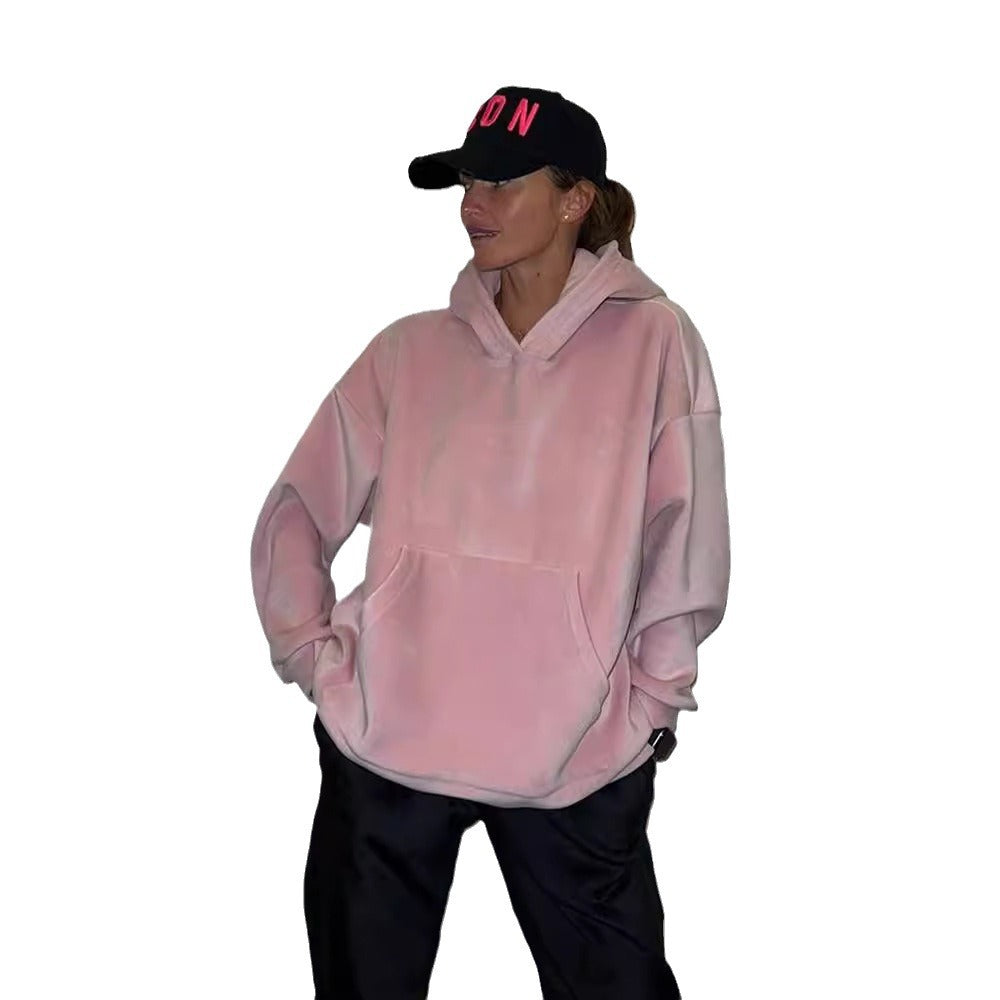 Damer Soft-Fleece Hoodie och avslappnade Joggingbyxor Set Mirla-Eva Jonsson