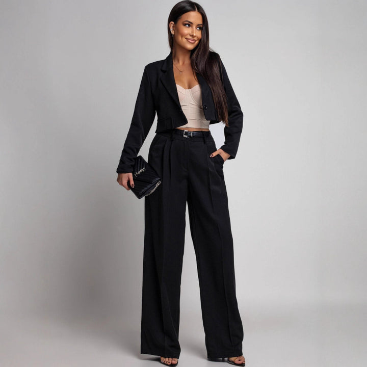 Damer Softer Blazer med vida byxor Mirla-Eva Jonsson