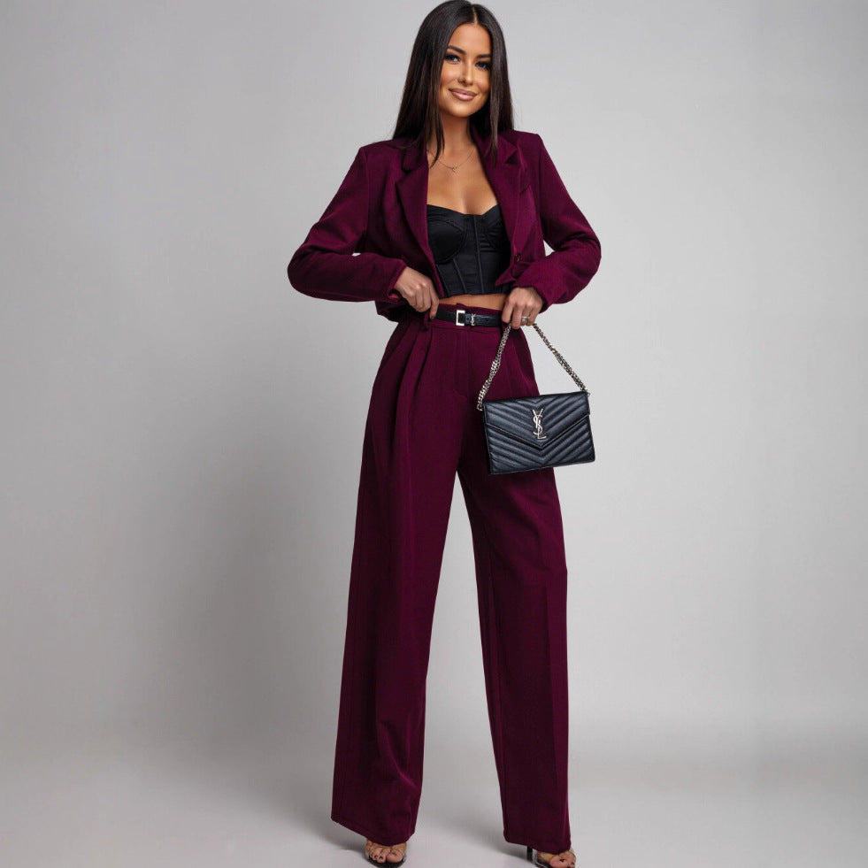 Damer Softer Blazer med vida byxor Mirla-Eva Jonsson