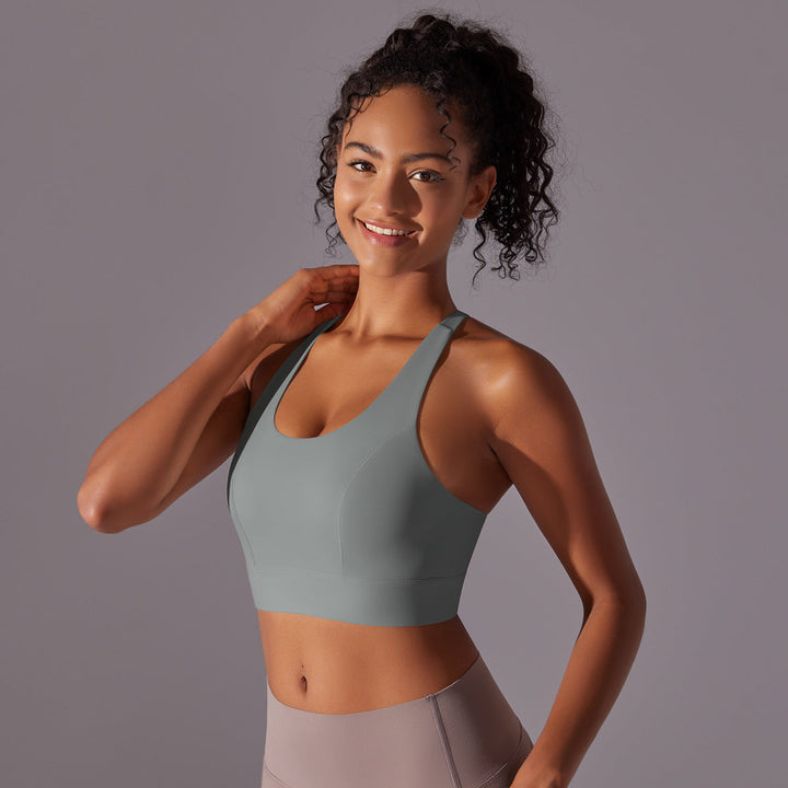 Damer Sport-Bustier med Hög Komfort och Stödjande Racerback-Design Mirla-Eva Jonsson