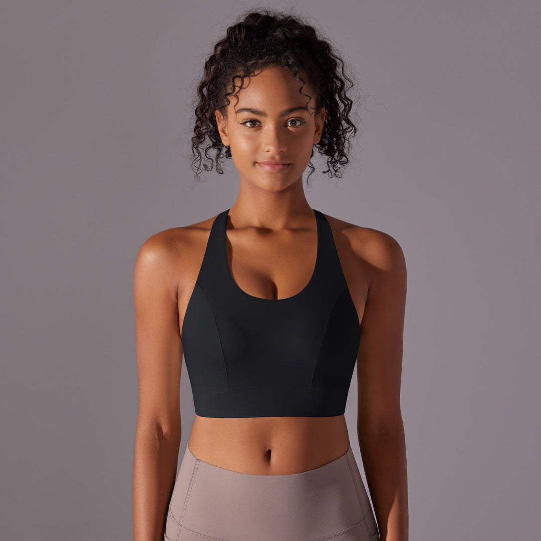 Damer Sport-Bustier med Hög Komfort och Stödjande Racerback-Design Mirla-Eva Jonsson