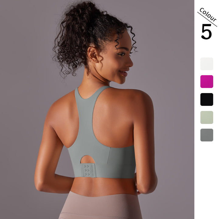 Damer Sport-Bustier med Hög Komfort och Stödjande Racerback-Design Mirla-Eva Jonsson