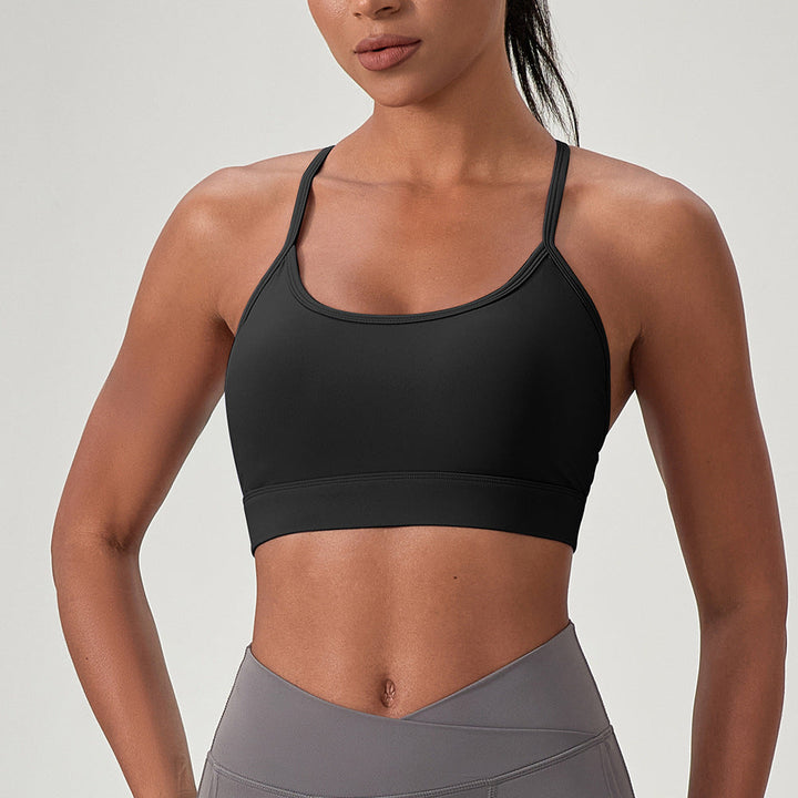Damer Sport-Bustier med Justerbara Axelremmar och Andningsbart Material Mirla-Eva Jonsson