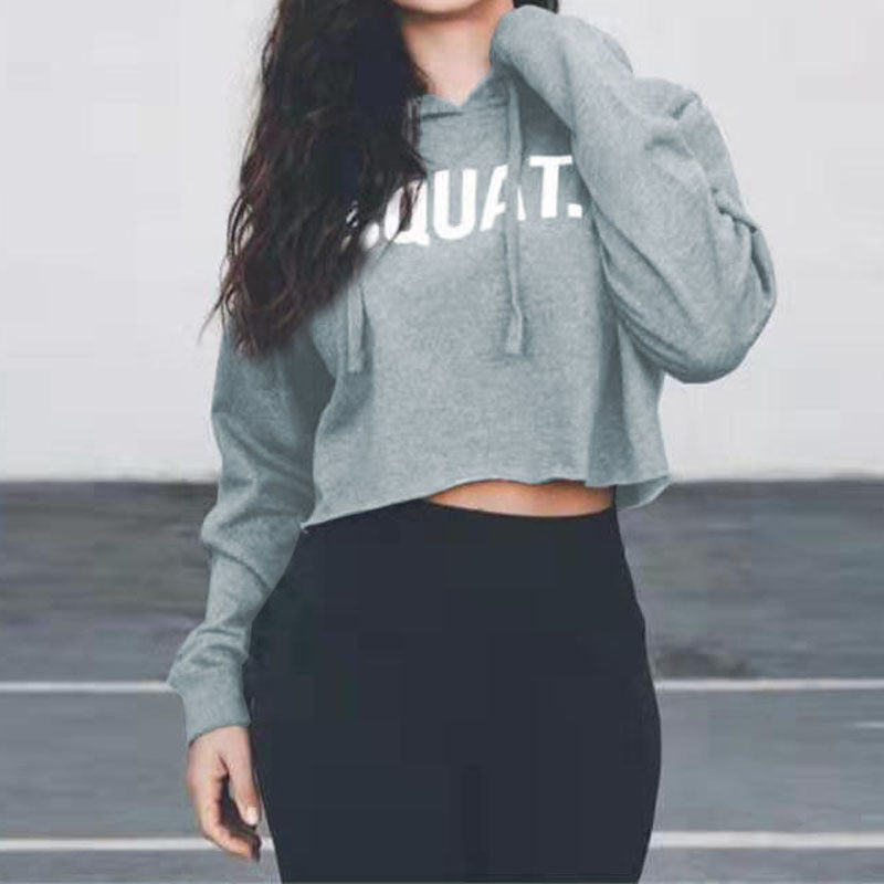 Damer Sportig Crop-Hoodie Mirla-Eva Jonsson