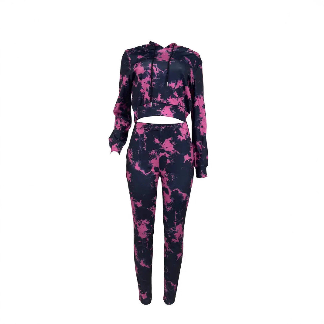 Damer Sportig Croppad Sweat-Outfit Eva Jonsson-Eva Jonsson