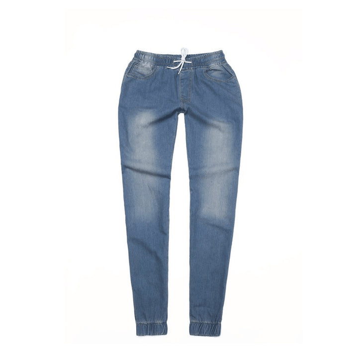 Damer Sportig Denim-Joggingbyxor Mirla-Eva Jonsson