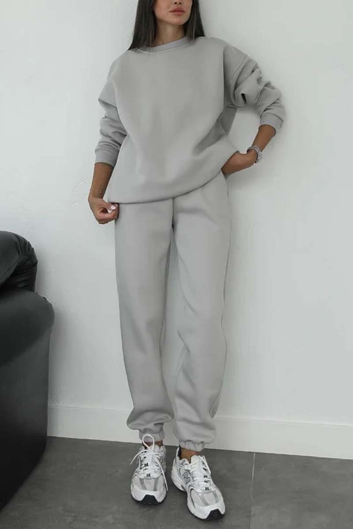 Damer Sportig Fleece Joggingdräkt Eva Jonsson-Eva Jonsson