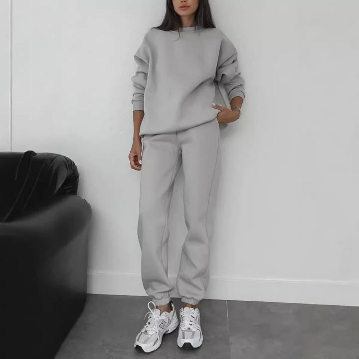 Damer Sportig Fleece Joggingdräkt Eva Jonsson-Eva Jonsson