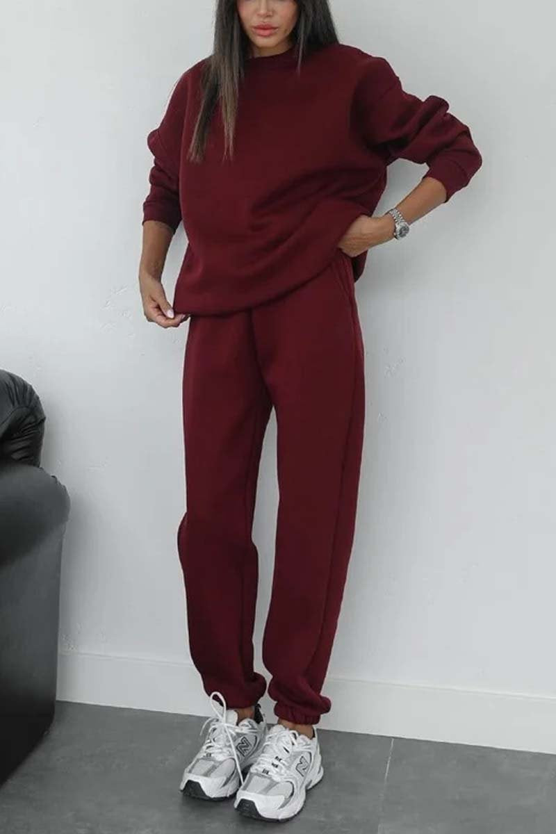 Damer Sportig Fleece Joggingdräkt Eva Jonsson-Eva Jonsson