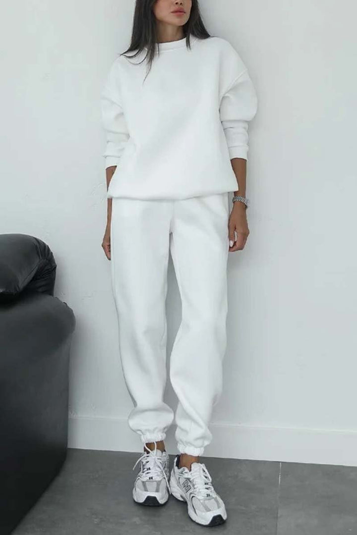 Damer Sportig Fleece Joggingdräkt Eva Jonsson-Eva Jonsson