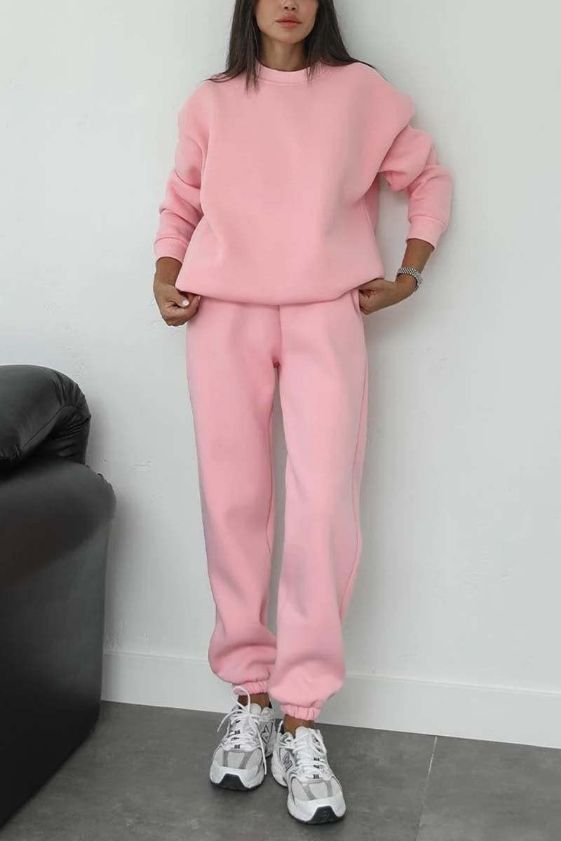 Damer Sportig Fleece Joggingdräkt Eva Jonsson-Eva Jonsson