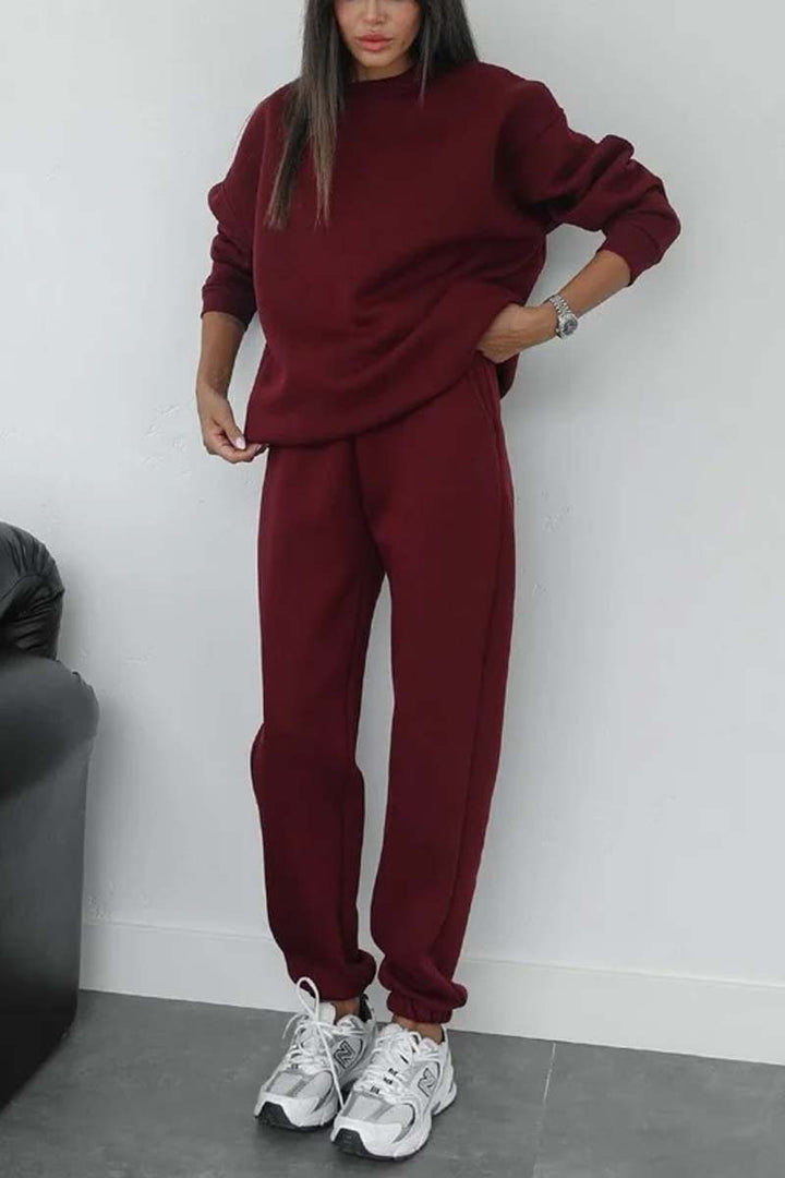 Damer Sportig Fleece Joggingdräkt Mirla-Eva Jonsson
