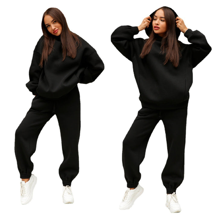 Damer Sportig Hoodie och Joggingbyxor Set Mirla-Eva Jonsson