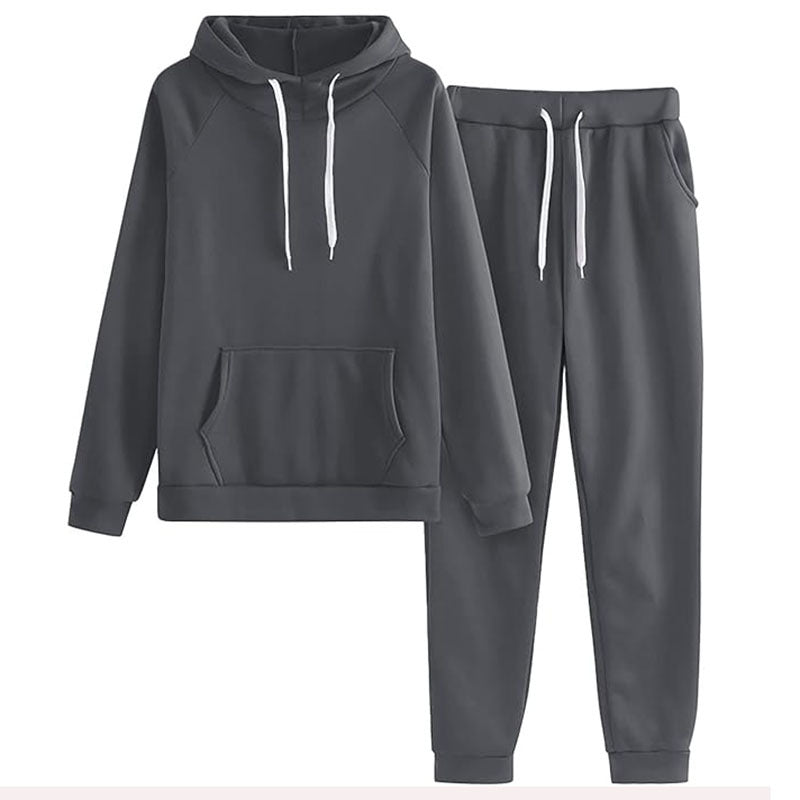 Damer Sportig Hoodie- och Joggingbyxor-set Mirla-Eva Jonsson
