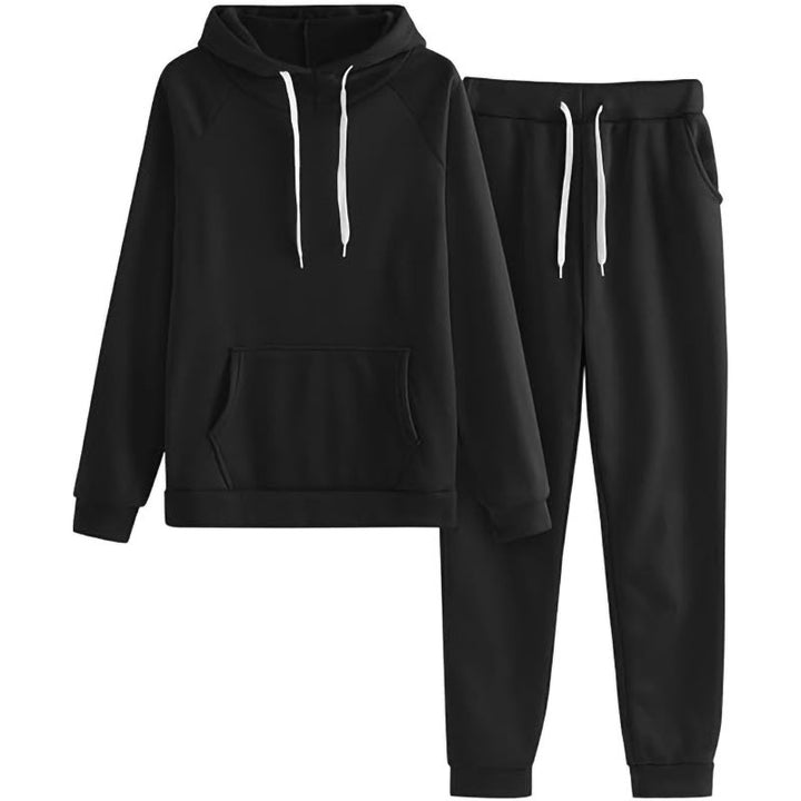 Damer Sportig Hoodie- och Joggingbyxor-set Mirla-Eva Jonsson