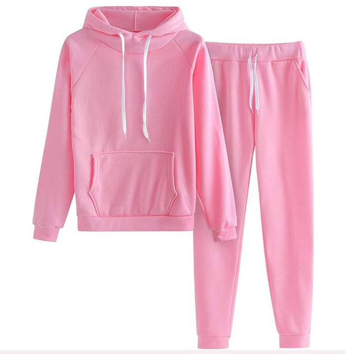 Damer Sportig Hoodie- och Joggingbyxor-set Mirla-Eva Jonsson