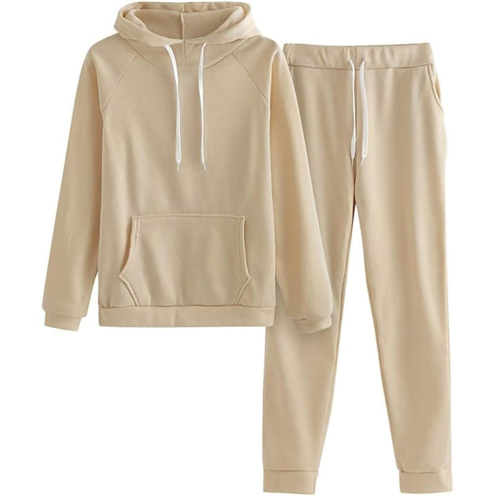 Damer Sportig Hoodie- och Joggingbyxor-set Mirla-Eva Jonsson