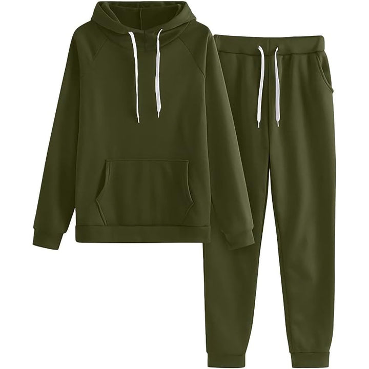 Damer Sportig Hoodie- och Joggingbyxor-set Mirla-Eva Jonsson