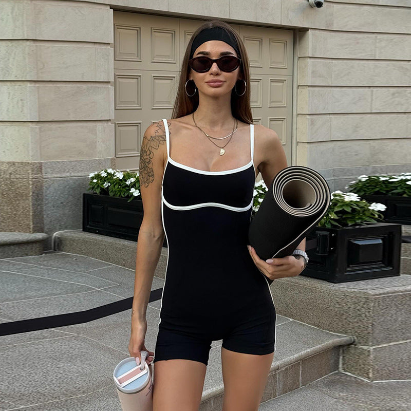 Damer Sportig Jumpsuit med Racerback och komprimerande egenskaper Mirla-Eva Jonsson