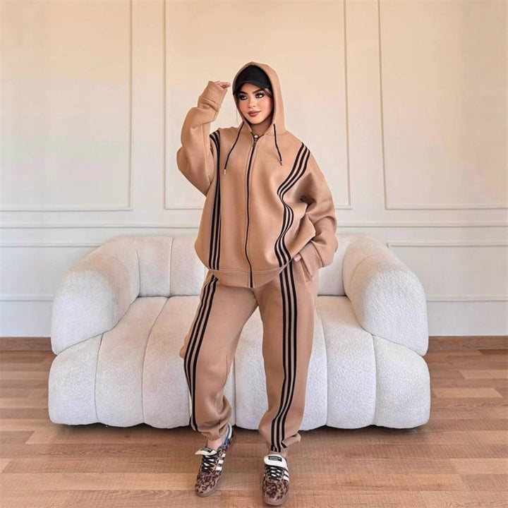 Damer Sportig Jumpsuit med hög krage och sidodragkedja Mirla-Eva Jonsson