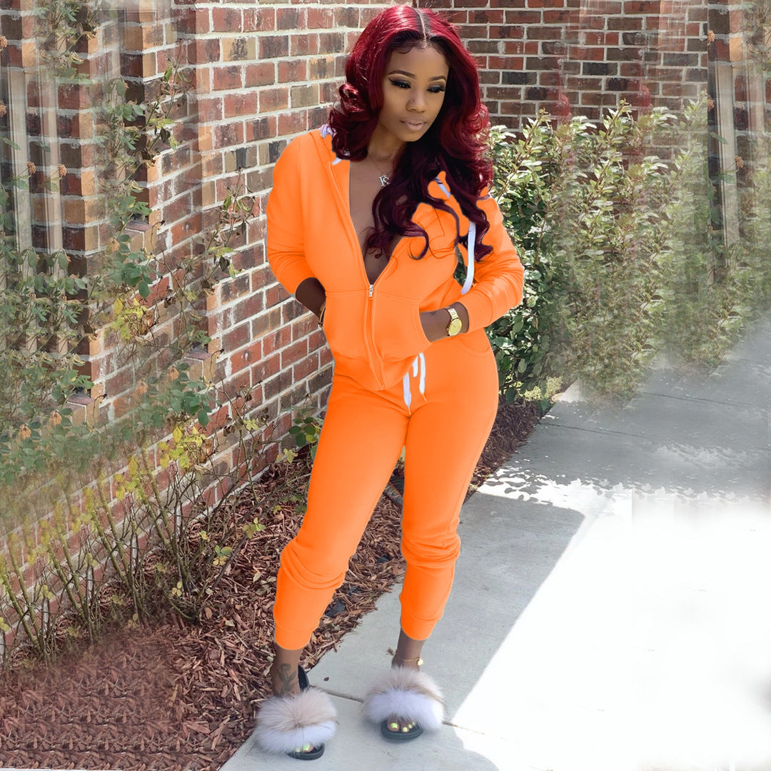 Damer Sportig Jumpsuit med huva och sidofickor Mirla-Eva Jonsson