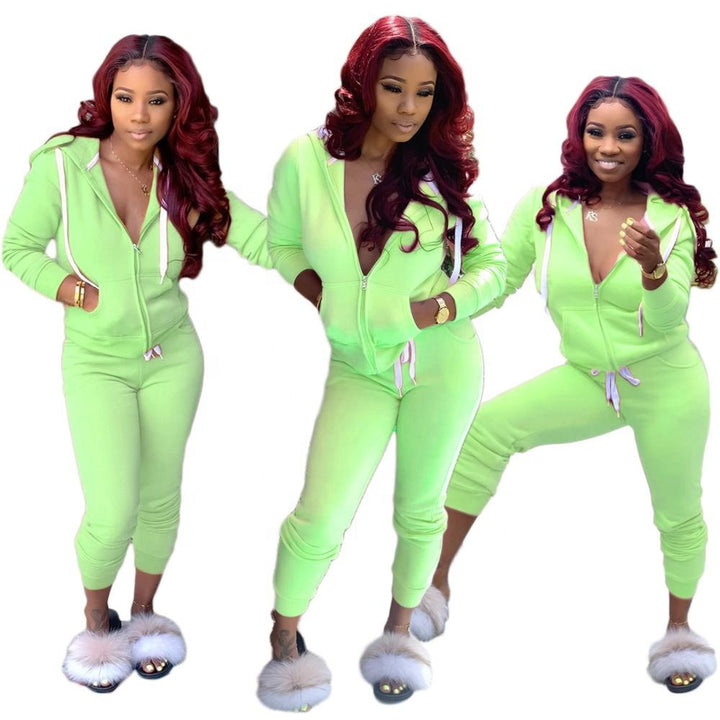 Damer Sportig Jumpsuit med huva och sidofickor Mirla-Eva Jonsson